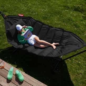  Fatboy Headdemock Black hammock with black stand - 7