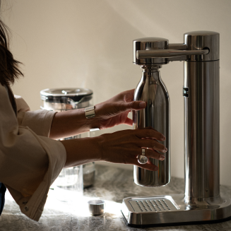 Butelka stalowa do saturatorów Aarke to Go 1000 ml - 3