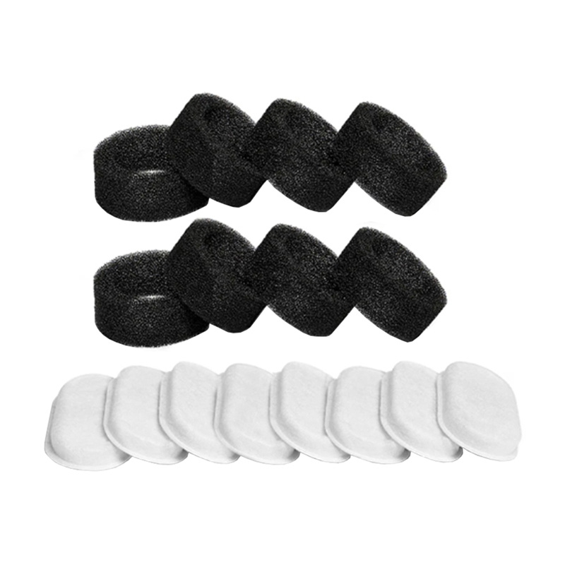 Filtry do inteligentnej fontanny/poidła ze stali nierdzewnej dla zwierząt Rojeco (8 szt)