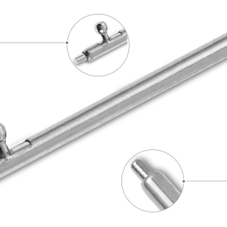 Teleskop stalowy do smartwatchy 20 mm TS20 - 2