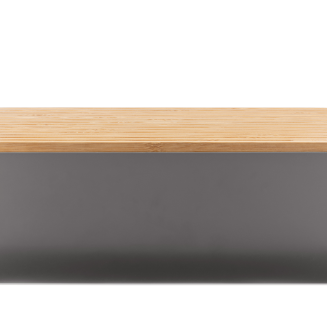 Alessi Mattina breadbox, dark gray - 2