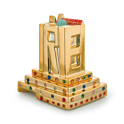 Alessi's La Citta dell'amore mio Christmas ornament