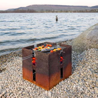  Keilbach Fidibus garden fireplace with grill - 9