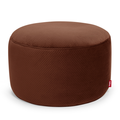  Fatboy Point Large Royal Velvet Tobacco pouffe Ø70x40 cm