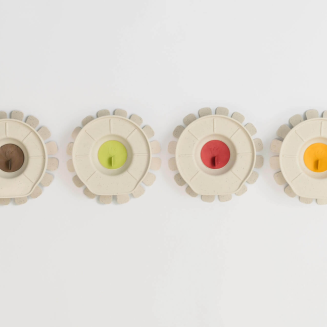 PLASTIA Pokrywa fermentacyjna 13.5 cm czerwony - 5