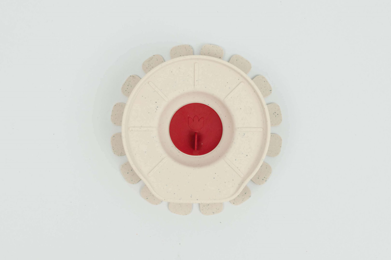 PLASTIA Pokrywa fermentacyjna 13.5 cm czerwony