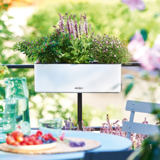  Lechuza Balconissima 40 planter with a sand brown handle - 7