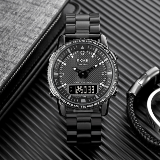 Zegarek Męski Skmei 1898BKBK + BOX - 3