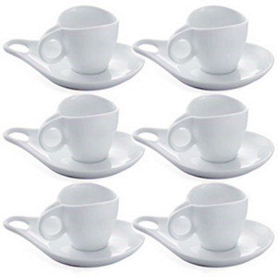  Casa Bugatti Milla cappuccino cup, 6 pcs.