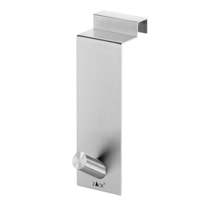 Zack Exit 1-hook rebated door hanger, matt, 4.5 cm