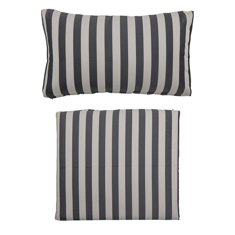 Bloomingville Mundo Stripe Chair Cushion Cover Set