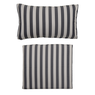  Bloomingville Mundo Stripe Chair Cushion Cover Set