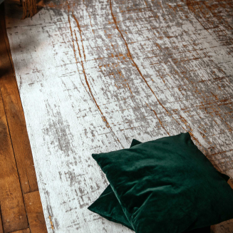  Louis de Poortere Mad Men Griff columbus gold round carpet - 2