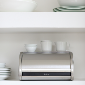  Brabantia Roll Top Medium Matt Steel bread box - 2