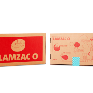 Fotel nadmuchiwany Fatboy Lamzac O 3.0 Chess Azur - 5