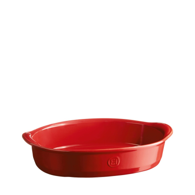  Emile Henry ovenproof dish 36 x 23 cm red
