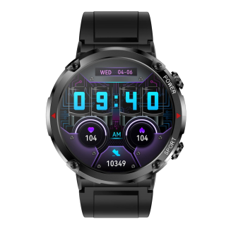 Smartwatch Gravity GT21-6 + Czerwony Pasek Silikonowy - 5