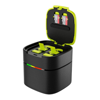 Ładowarka dwukanałowa TELESIN Box + 2 akumulatory do GoPro Hero 12/ 11 / 10 / 9 (szybkie ładowanie) - 3