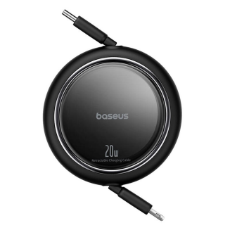 Kabel USB Baseus Free2Pull USB-C do iP 20W 1m (czarny) - 3