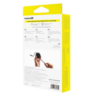 Kabel USB Baseus Free2Pull USB-C do iP 20W 1m (czarny) - 7