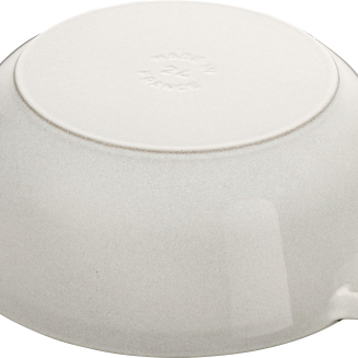  Round snowflake cast iron pot Staub - White, 3.6 ltr - 4