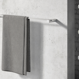 Zack Carvo towel rail, matt, 65 cm - 6