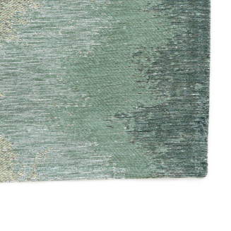  Louis de Poortere Meditation Lagoon Palm Green round rug - 8