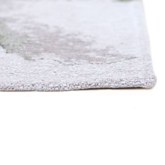  Louis de Poortere Meditation Lagoon Palm Green round rug - 5