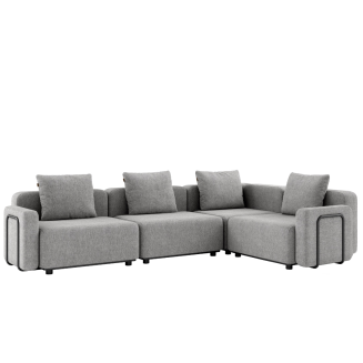 Sofa ogrodowa SACKit Cobana Lounge Sofa 5 Seater Sand Melange - 9