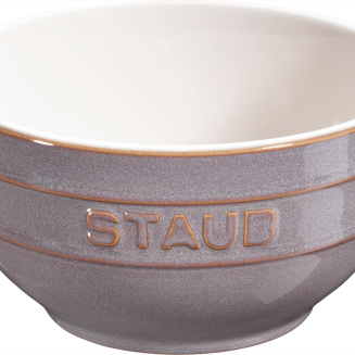  Set of 4 Staub round bowls - 12 cm, Antique gray - 2