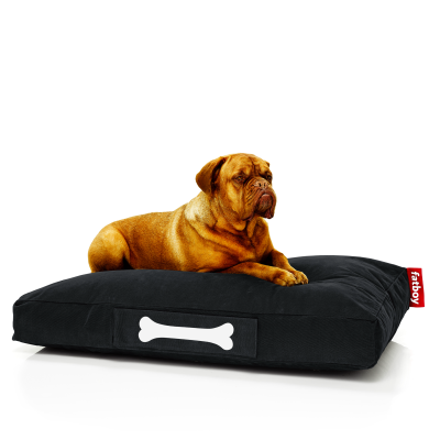  Fatboy Doggielounge Stonewashed L black bed