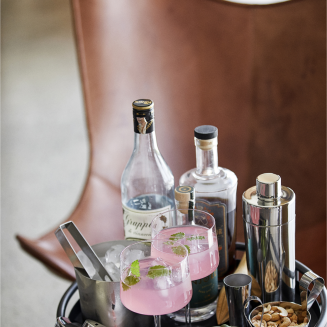 Miska na przekąski z łyżeczką Zone Denmark Rocks 215 ml - 2