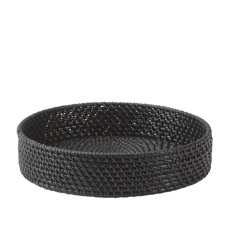  Aquanova Cino Black rattan tray