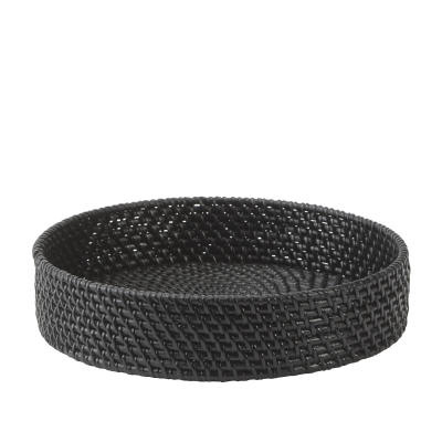  Aquanova Cino Black rattan tray