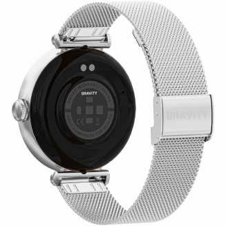 Smartwatch Gravity Srebrno Biały 2 Paski GT26-8 - 9