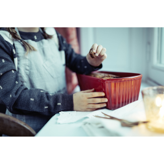  Emile Henry oblong baking dish 31 x 13 cm red - 3