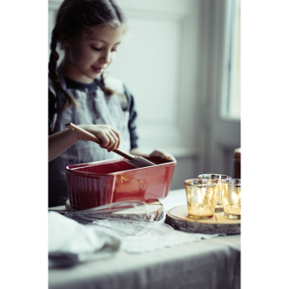 Emile Henry oblong baking dish 31 x 13 cm red - 4