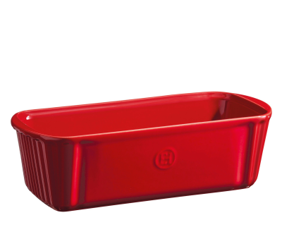  Emile Henry oblong baking dish 31 x 13 cm red