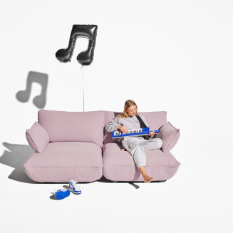  Fatboy Sumo Medium Bubble Pink sofa - 11