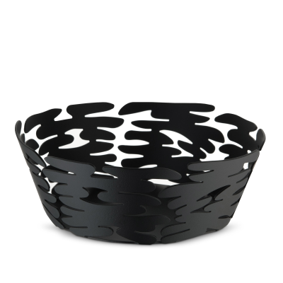 Alessi Barket basket 18 cm black