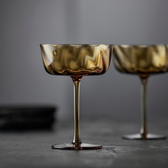 Kieliszki do szampana Lyngby Glass Vienna Amber - 4 szt. - 3