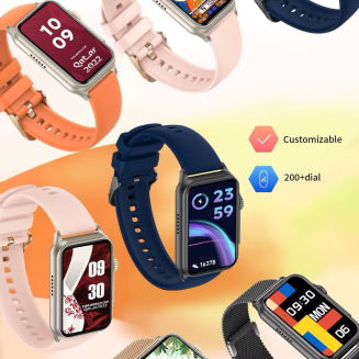 Smartwatch Damski RUBICON RNCF06 Black/Dark Blue SMARUB220 - 3