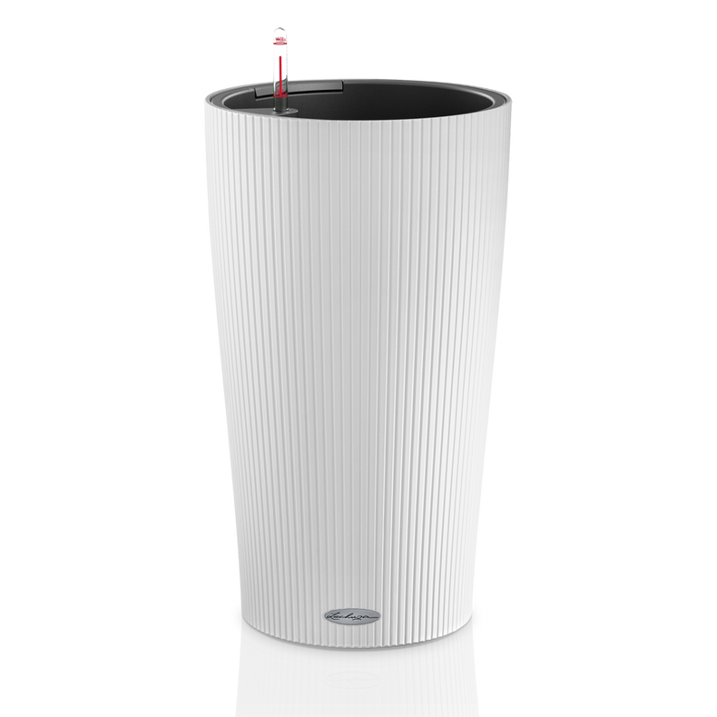  Lechuza Cilindro Color 23 flowerpot white