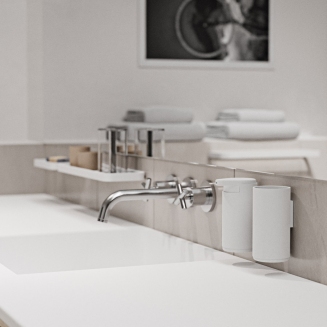 Zone Denmark Rim White Wall Toothbrush Cup - 2