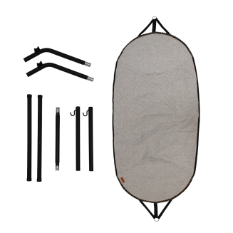  Hammock with stand SACKit Cobana Hammock set Alu Sand Melange - 8