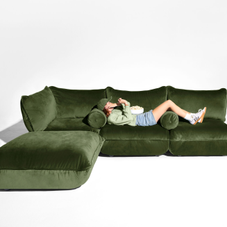 Sofa narożna Fatboy Sumo Corner Sofa Velvet Almond - 9