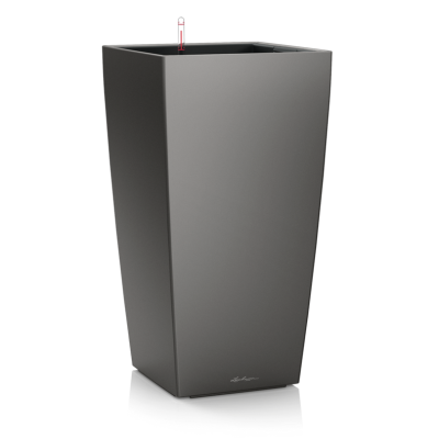  Lechuza Cubico Premium 22 flowerpot | 30 | 40 | 50 anthracite metallic