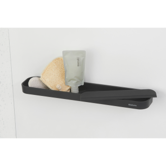  Brabantia | MindSet shower shelf with squeegee, gray - 4