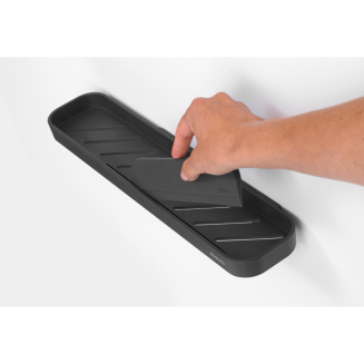  Brabantia | MindSet shower shelf with squeegee, gray - 2