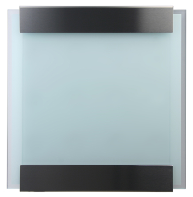  Keilbach Glasnost Glass White letterbox